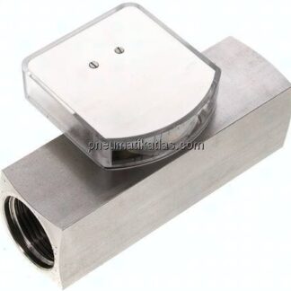 Durchflussmesser G 1" (IG), 8 - 24 l/min, 1.4571
