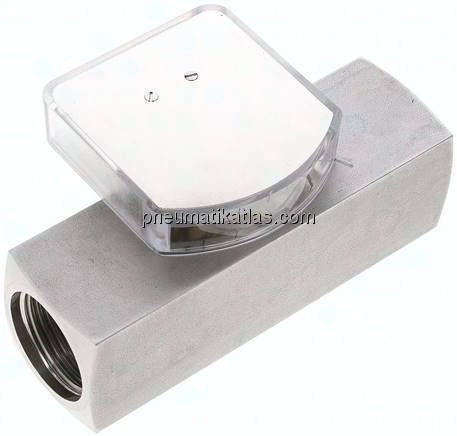 Durchflussmesser G 1" (IG), 15 - 45 l/min, 1.4571