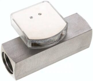 Durchflussmesser G 1" (IG), 35 - 110 l/min, 1.4571