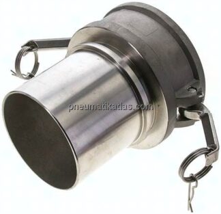 DIN/EN-Kamlock-Kupplung (C/CC) 100 (4")mm Schlauch, Edelstahl (1.4408)