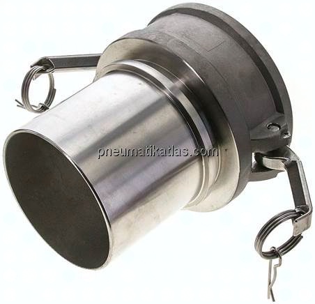 DIN/EN-Kamlock-Kupplung (C/CC) 100 (4")mm Schlauch, Edelstahl (1.4408)