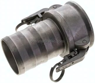 Sicherheits-Kamlock-Kupplung (C) 75 (3")mm Schlauch, Edelstahl (1.4408)