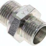 Gerade Schneidringverschr. M 18x1,5-12 L (M18x1,5), ohne Mutter & Schneidring, Stahl verzinkt