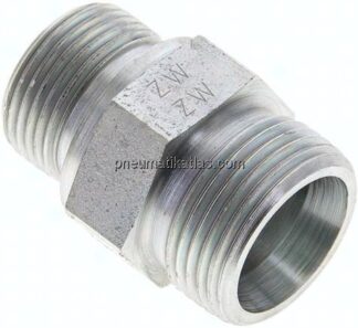 Gerade Schneidringverschr. G 3/4"-20 S (M30x2), ohne Mutter & Schneidring, Stahl verzinkt