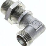 Winkel-Schott-Schneidringverschr. 20 S (M30x2), ohne Mutter & Schneidring, Stahl verzinkt