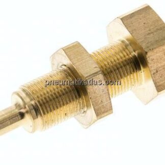 Schott-Kupplungsstecker (NW2,7) 3mm Schlauch, Messing
