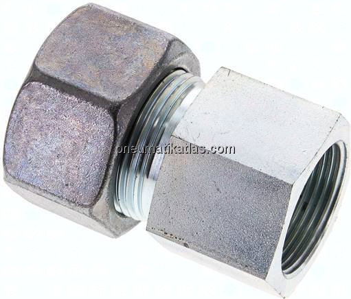 Aufschraub-Schneidringverschr. M 33x2-25 S (M36x2), Stahl verzinkt