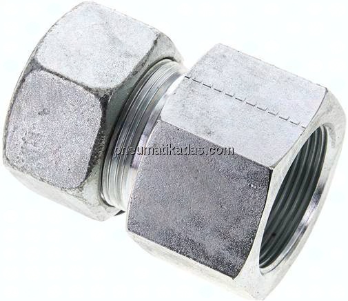 Aufschraub-Schneidringverschr. M 42x2-30 S (M42x2), Stahl verzinkt