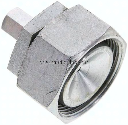 Reduziereinsatz 35 L-6 L (M12x1,5), Stahl verzinkt