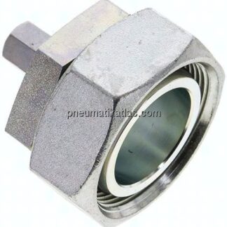 Reduziereinsatz 42 L-6 L (M12x1,5), Stahl verzinkt