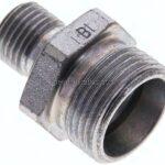 Gerade Schneidringverschr. G 1/4"-15 L (M22x1,5), ohne Mutter & Schneidring, Stahl verzinkt