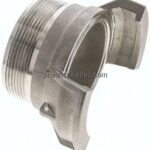 Guillemin-Kupplung G 2-1/2" (AG), Edelstahl, ohne Verriegelung (kann nur mit Kupplung mit Verriegelu