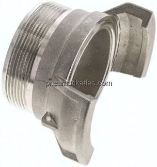Guillemin-Kupplung G 2-1/2" (AG), Edelstahl, ohne Verriegelung (kann nur mit Kupplung mit Verriegelu