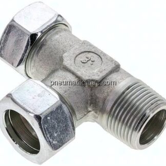 LE-Schneidringverschraubung G 1"-28 L (M36x2), Stahl verzinkt