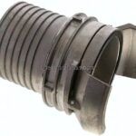 Guillemin-Kupplung, Tülle 90 (3-1/2") mm, Edelstahl, mit Verriegelung