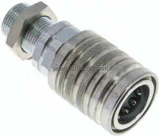 Schott-Steckkupplung ISO7241-1A, Muffe Baugr.3, 14 S (M22x1,5)