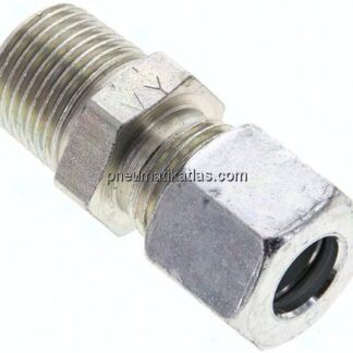 Gerade Schneidringverschr. NPT 3/8"-10 L (M16x1,5), Stahl verzinkt