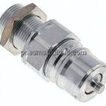 Schott-Steckkupplung ISO7241-1A, Stecker Baugr.6, 20 S (M30x2)