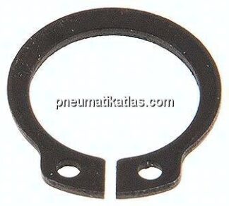Sicherungsring A, DIN 471, 14mm, Federstahl phosphatiert