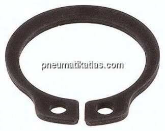 Sicherungsring A, DIN 471, 15mm, Federstahl phosphatiert