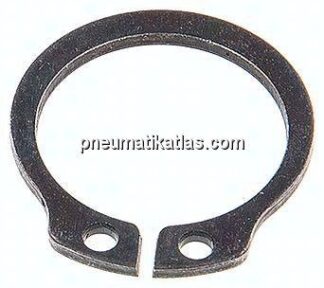 Sicherungsring A, DIN 471, 18mm, Federstahl phosphatiert