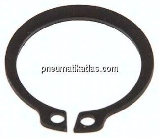 Sicherungsring A, DIN 471, 22mm, Federstahl phosphatiert
