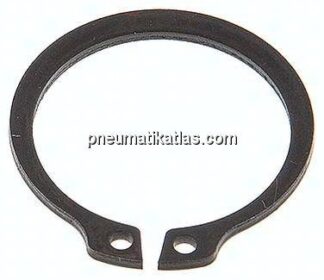 Sicherungsring A, DIN 471, 28mm, Federstahl phosphatiert