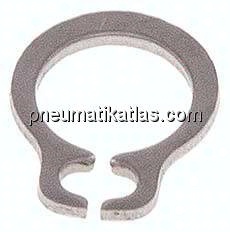 Sicherungsring A, DIN 471, 5mm, Federstahl rostfrei