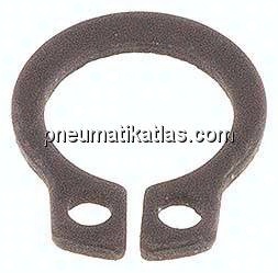 Sicherungsring A, DIN 471, 6mm, Federstahl phosphatiert
