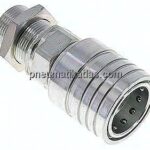 Schott-Steckkupplung ISO7241-1A, Muffe Baugr.6, 25 S (M36x2)