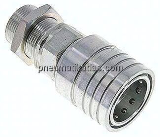 Schott-Steckkupplung ISO7241-1A, Muffe Baugr.6, 25 S (M36x2)