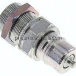 Schott-Steckkupplung ISO7241-1A, Stecker Baugr.6, 30 S (M42x2)
