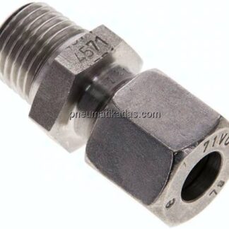 Gerade Schneidringverschr. R 1/4"-8 L (M14x1,5), 1.4571