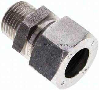 Gerade Schneidringverschr. R 1/2"-18 L (M26x1,5), 1.4571