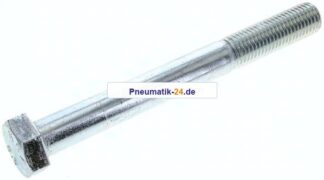 Sechskantschraube DIN 931, M 24x220, Stahl verzinkt 8.8