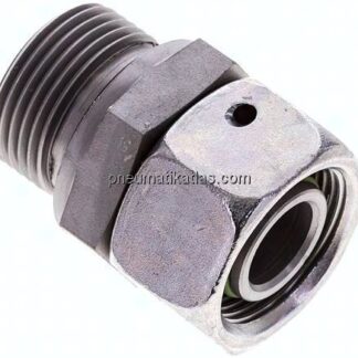Einstellb. Schneidringverschr. G 3/4"-18 L, Stahl verzinkt