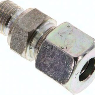 Gerade Schneidringverschr. G 1/4"-10 S (M18x1,5), Stahl verzinkt