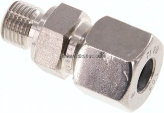 Gerade Schneidringverschr. G 1/4"-10 S (M18x1,5), 1.4571