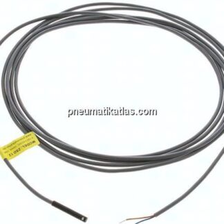Zylinderschalter, 2-Leiter-Reed-Sensor, rote LED