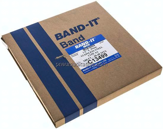 Band-It Valustrap, 12,7 (1/2") mm, Band (30,5 mtr. Rolle)