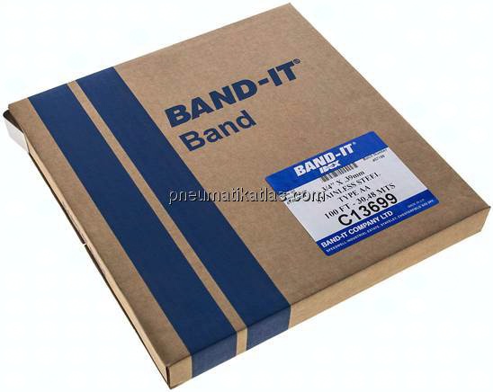 Band-It Valustrap, 19,1 (3/4") mm, Band (30,5 mtr. Rolle)