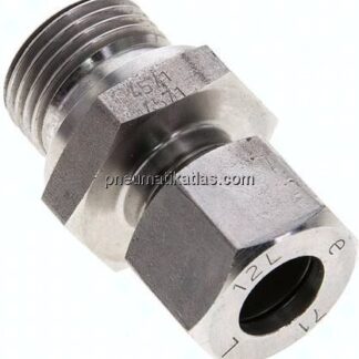 Gerade Schneidringverschr. G 1/2"-12 L (M18x1,5), 1.4571