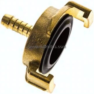 GK-Schlauchkupplung,6 (1/4")mm Schlauch, Messing