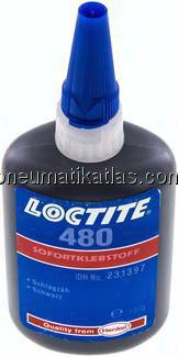 LOCTITE Sekundenkleber, 100 g, für Metalle und Kunststoffe, schlagzäh