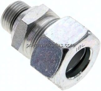 Gerade Schneidringverschr. M 18x1,5-18 L (M26x1,5), Stahl verzinkt
