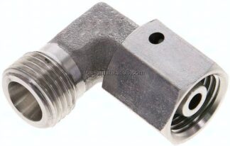 Einstellb. Winkel-Schneidringverschr. 8 S (M16x1,5), ohne Mutter & Schneidring, 1.4571