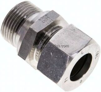 Gerade Schneidringverschr. G 3/4"-18 L (M26x1,5), 1.4571