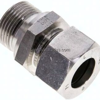 Gerade Schneidringverschr. G 3/4"-18 L (M26x1,5), 1.4571