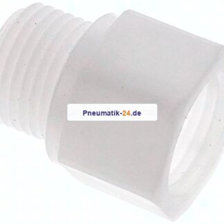 Gewindeverlängerung G 1/2"-21,5mm, Polypropylen