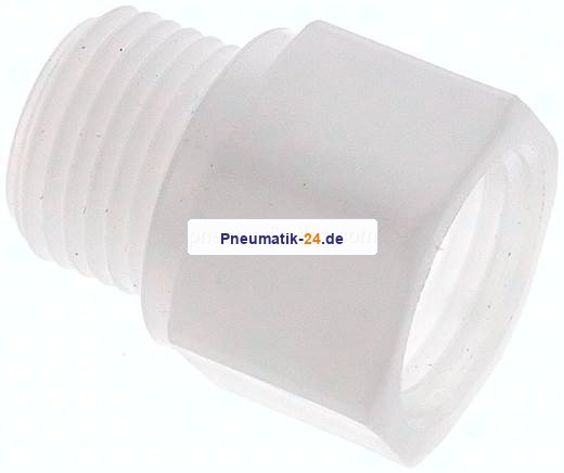 Gewindeverlängerung G 1/2"-21,5mm, Polypropylen